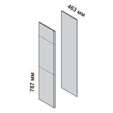 Боковые панели для высоких шкафов (комплект 2 шт.)