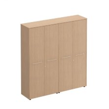 Шкаф комбинированный высокий (закрытый + одежда )