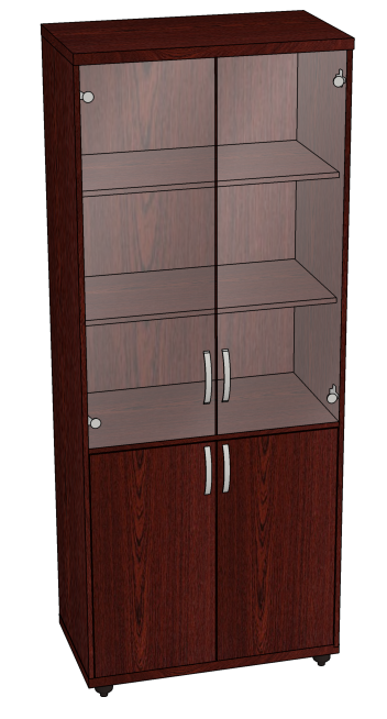 Шкаф для документов стекло 800x450x1940