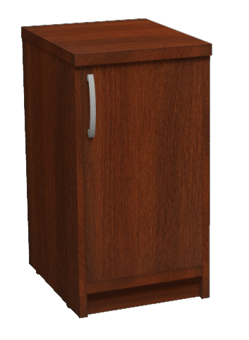 Тумба приставная 1 дверка 400x500x750