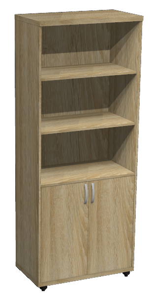 Шкаф для документов полуоткрытый 800x450x1940