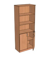 Шкаф-стеллаж полуоткрытый